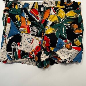 J. Crew Multicolor High Waist Shorts